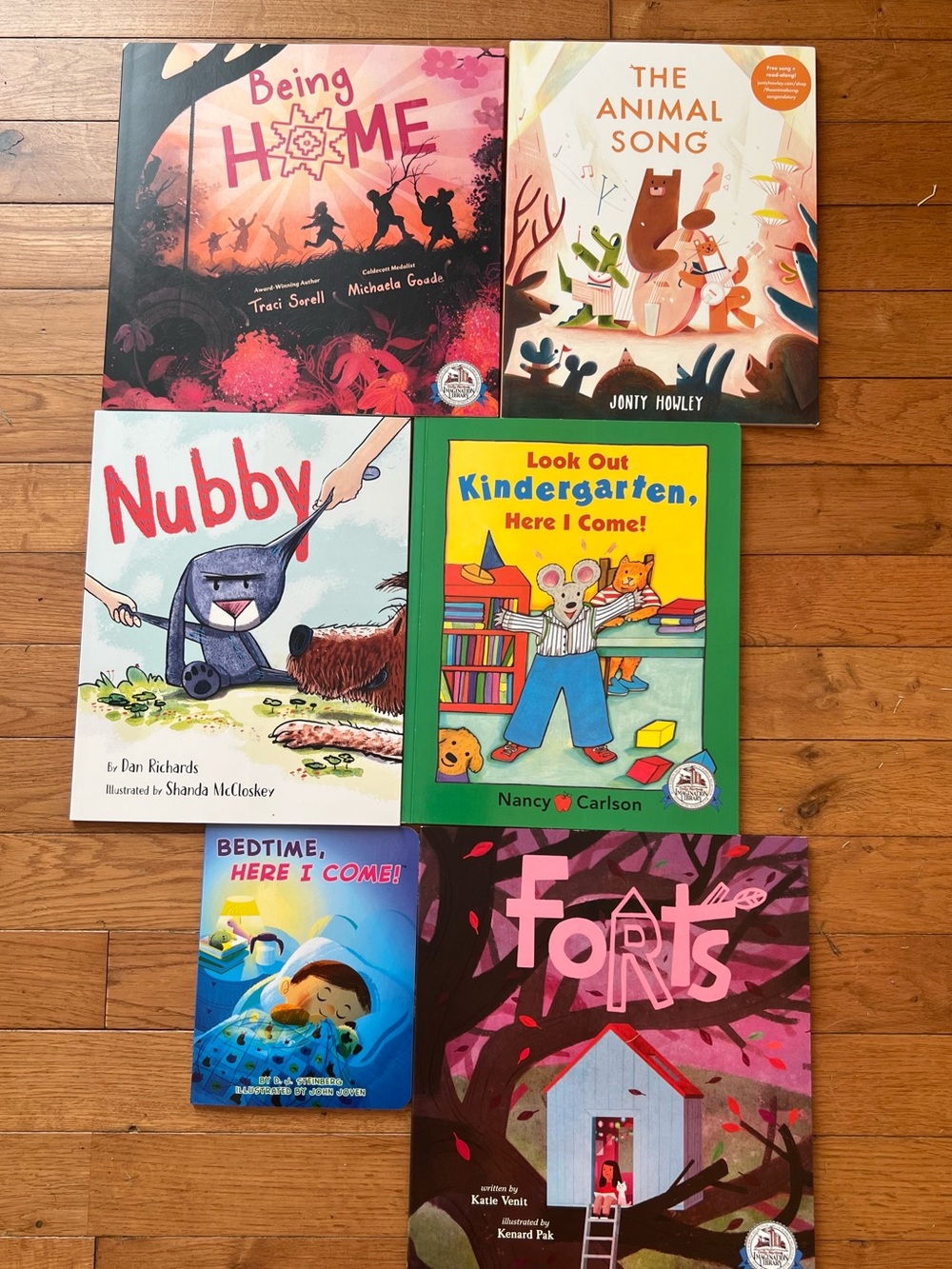 8 Dolly Parton’s Imagination Library books. New